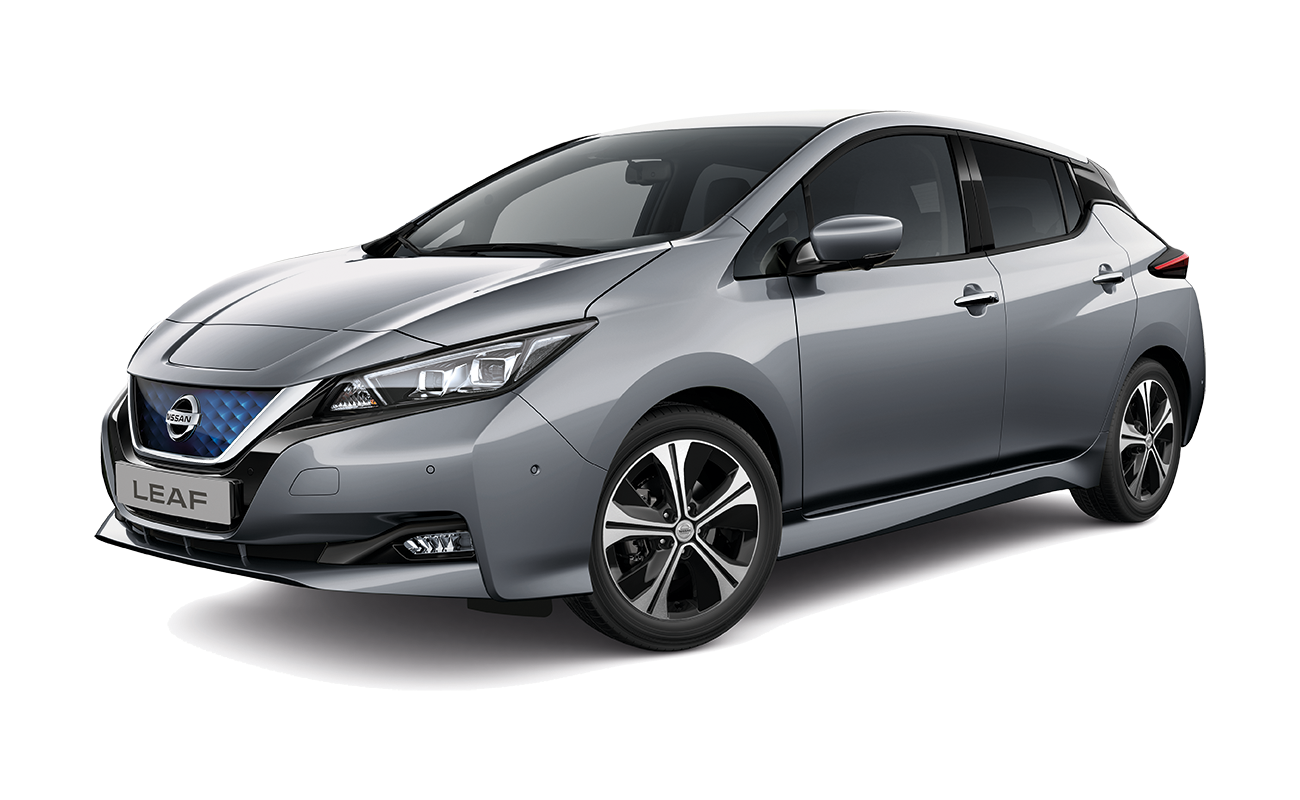Nissan Leaf grey color image
